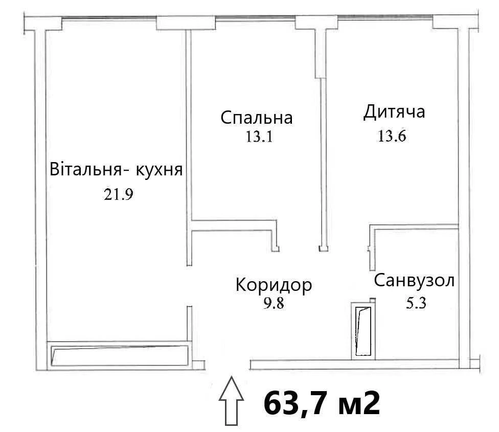 Здам 2-во кімнатну квартиру у ЖК Варшавський Плюс