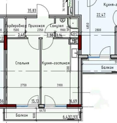 Продажа квартиры в ЖК Пространство на Дачной