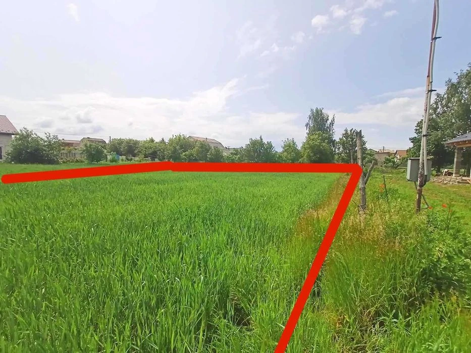 Продаж приват. ділянки під забудову 15 сот. поруч Старої Под