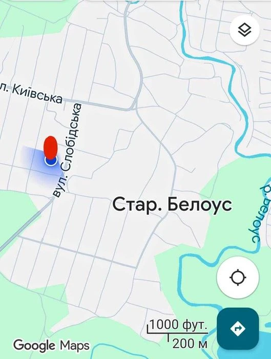 Продаж приват. ділянки під забудову 15 сот. поруч Старої Под