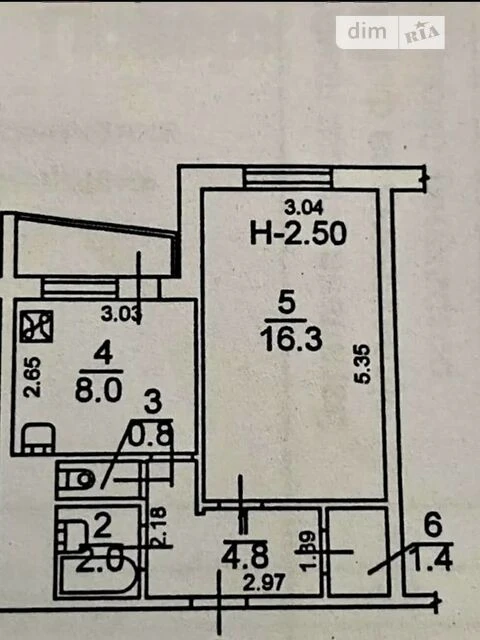 For sale 1-room apartment 34 sq. m on Svobody Ave. 30 • ID 346534
