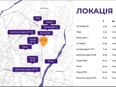 Квартира. Івано-Франківськ, Володимира Івасюка вул., (Будино