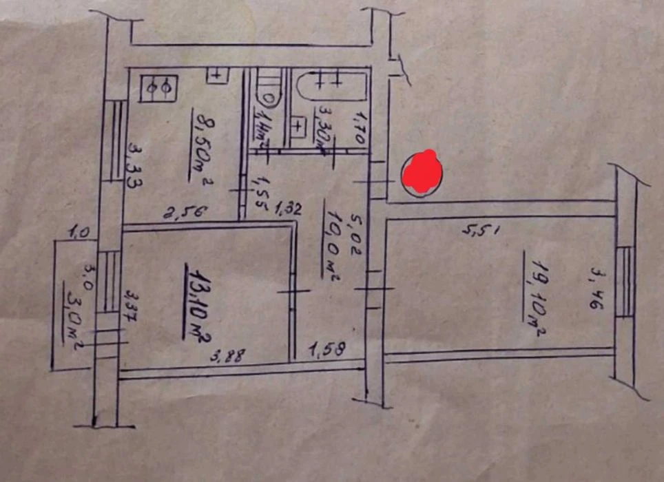 Продаж 2 к квартири бул. М. Міхновського 7 (Дружби народів)
