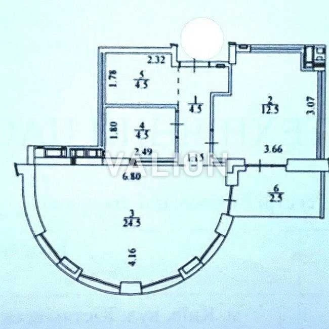 Продаж великої 1 кім. квартири 53м2, ЖК Respublika, Республі