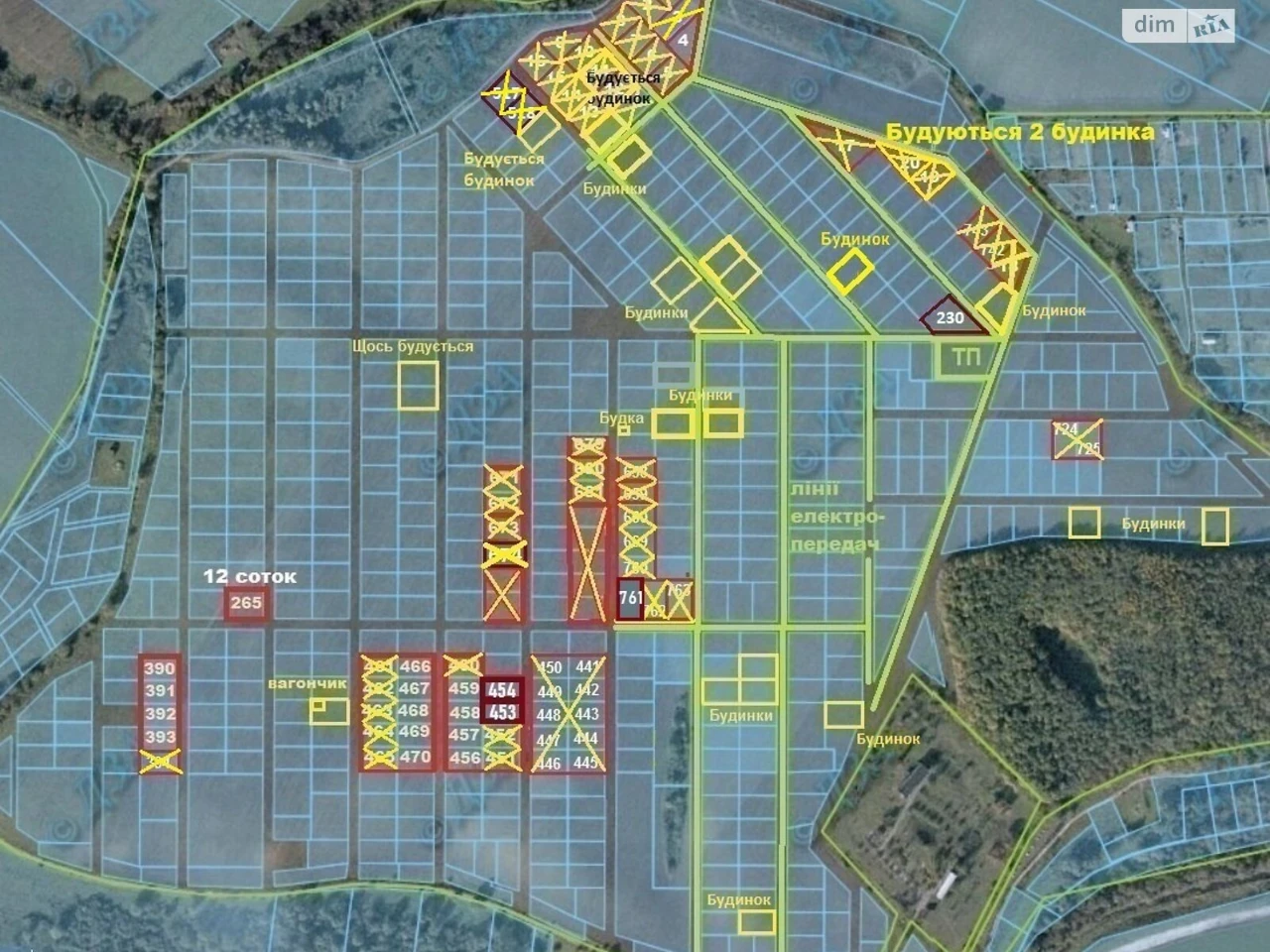 Продаж Ділянка під житлову забудову Гречани дальні