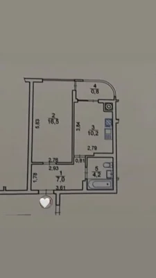 Продаж 1кім.кв. з газом, заселений будинок, вул.Трускавецька
