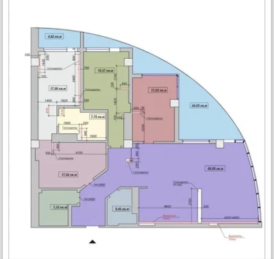 Срочно! Продам 4к квартиру в ЖК Ланжерон. терраса вид моря