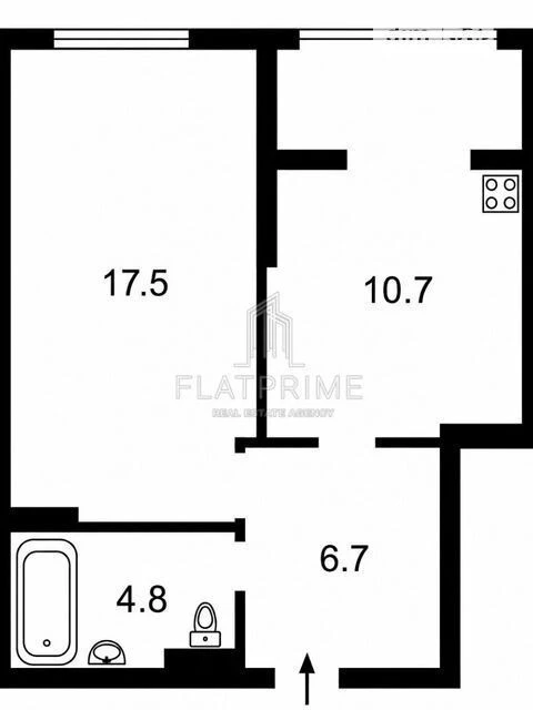 For sale 1-room apartment 41 sq. m on Feodosiyskaya St. 1 • ID 3470
