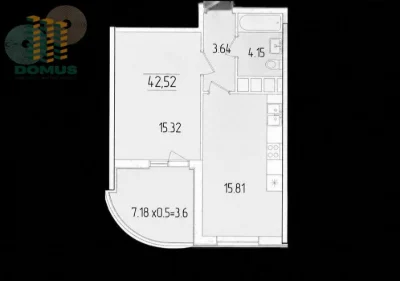 Продам 1 комн‼️ЖК 68 Жемчужина‼️ Самая лучшая цена‼️Краснова