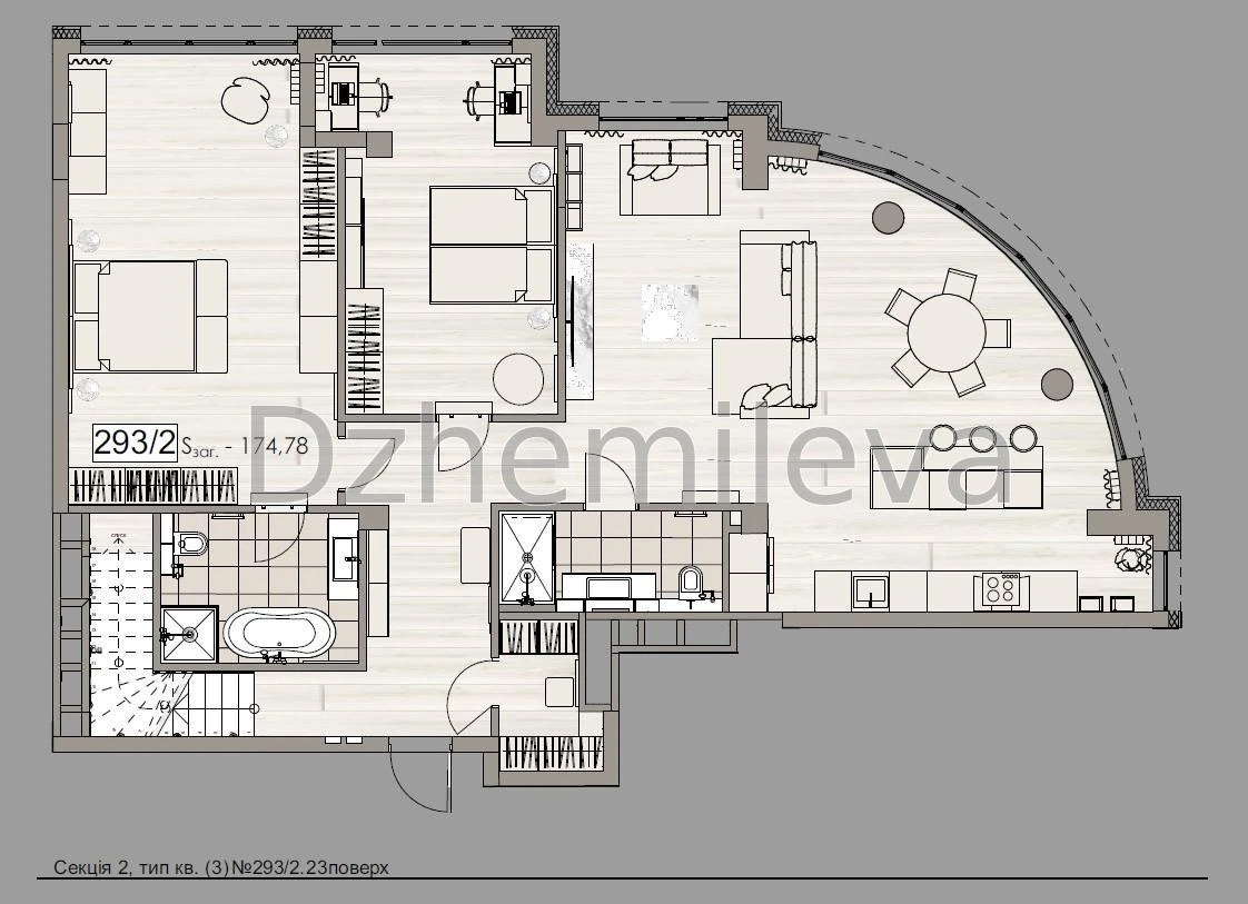 Здам апартаменти: кiмнат 4, площа 175 м² у Києві, Печерський