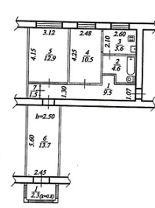 Продам 3-комн квартиру в районе Ковалевской Софьи ул.
