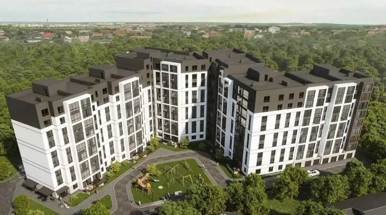 Продаж 2-кімнатної квартири біля озера в центрі ЖК Атмосфера