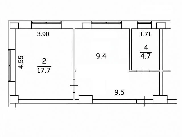 Продаж 1к квартири 41 кв. м на вул. Успішна 14 • ID 34890304