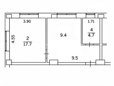 Продаж 1к квартири 41 кв. м на вул. Успішна 14 • ID 34890304