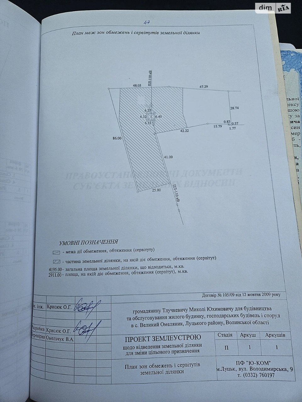 Продаж Ділянка під житлову забудову Красне