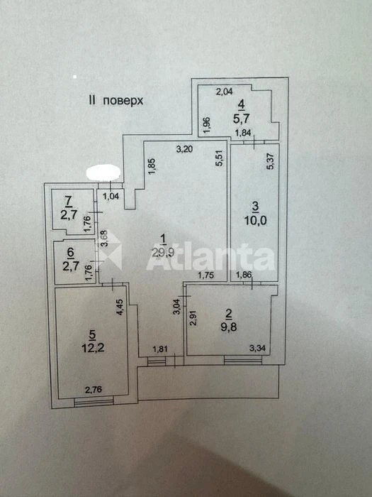 2-кімнатна квартира в новому зданому будинку на Фонтані.