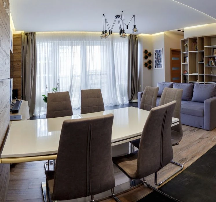 3к 80 кв м новострой! С мебелью! Подземный паркинг! Генерато
