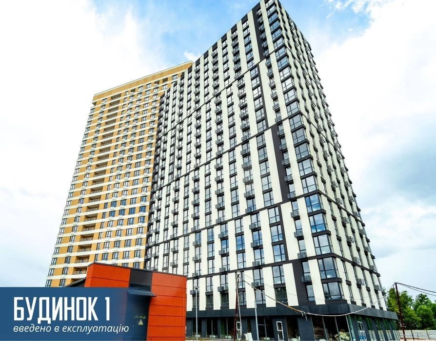 1-room apartment for sale in H2O residential complex, Poznyaki