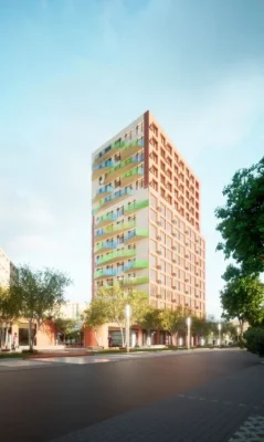 Продаж видової 1-кім. квартири (євродвушки) на вул. Величков