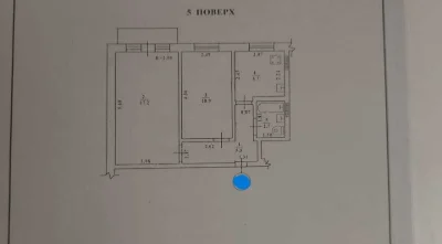 2 кімнатна квартира з окремими кімнатами на Черемушках, житл