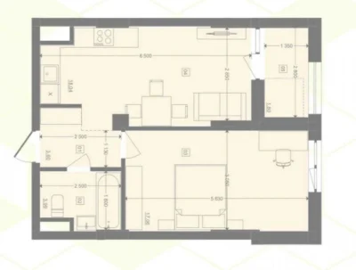 Продаж 1-кімнатної квартири у ЖК Lake View, вулиця Володимир