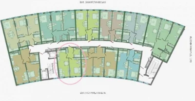 Продаж 1 кімнатна квартира Замарстинівська Greenville Park L