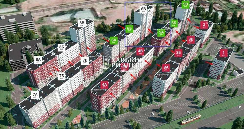 LS-10 Exclusive 1-room apartment in the Hydropark residential complex, completed