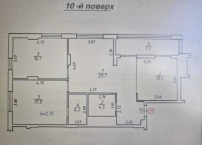 Продаж 2 кімнатна квартира вулиця Під Голоском ЖК Голоські К