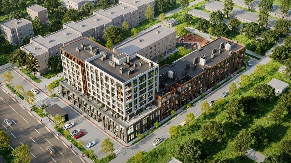 1-кім. квартира 39.1 м² з лоджією | ЖК SVOЇ PLUS