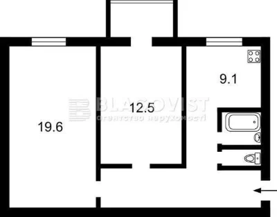 Продаж 2 к. квартири у "золотому трикутнику" столиці - вул.