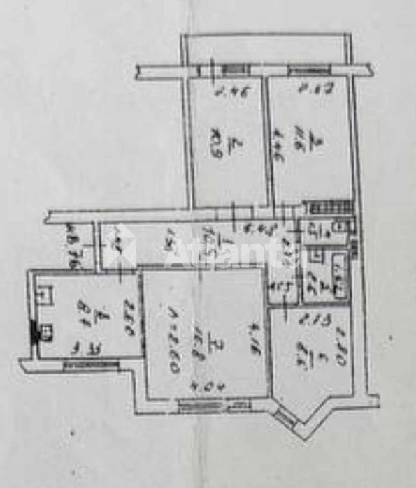 4-кімнатна 75 м² на Ядова |  Слобідка, цегляний будинок, газ