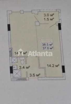 1 кімнатна квартира в новому будинку по вул.Бочарова. Ціна н