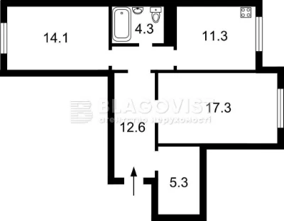 Продаж 2к 65м2 Позняки Ващенка 5 Ремонт Актуальна