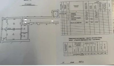 Продаж квартири 60 м2, вул. Пасічна. будинок зданий 2021 роц