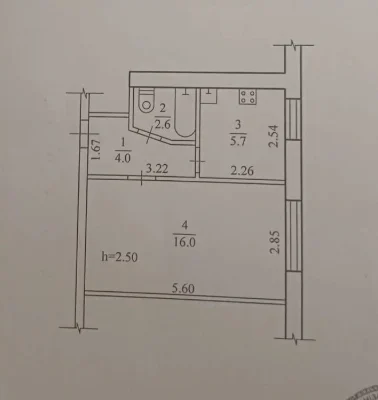 Продам 1к квартиру Александра Поля пр. 127