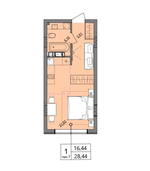 Квартира в розстрочку 547 $/міс|  6600$ перший внесок | Цент