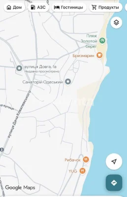 Однокімнатна квартира з краєвидом моря. Газовий котел
