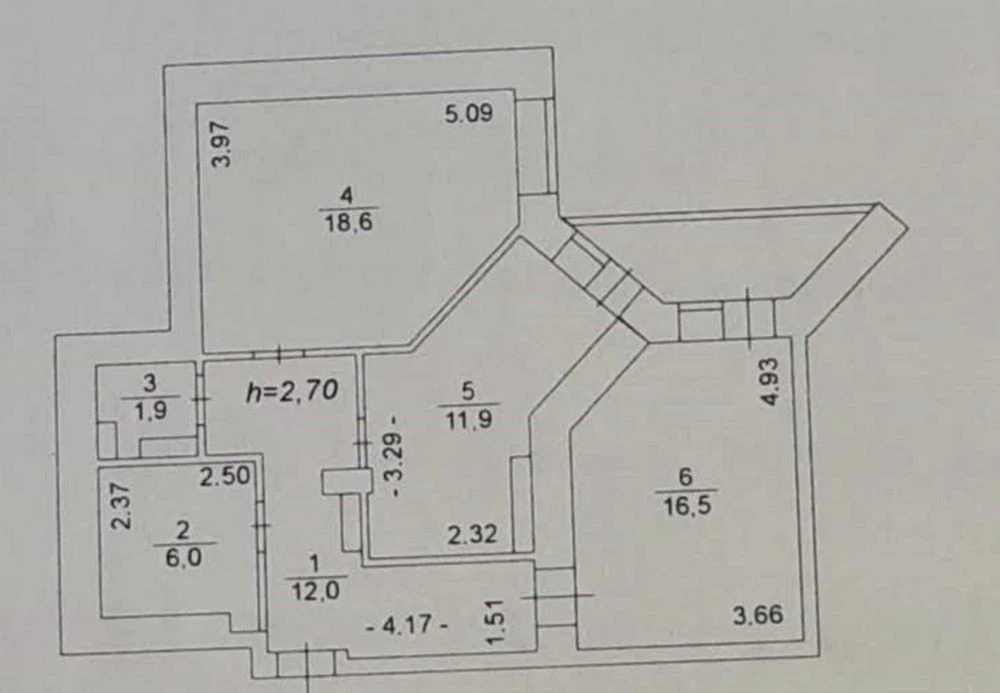 2-room apartment for sale at Kharchenko 47b! Generator!