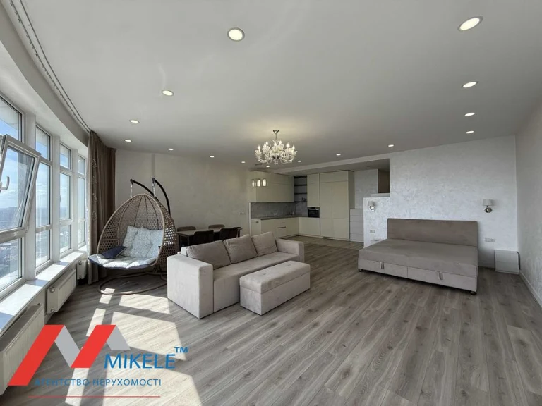 Без% 1к Квартира 74м2 Кловський узвіз 7 ЖК Carnegie м. Кловс