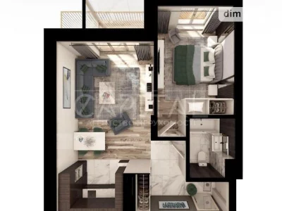 Apartment for sale, Naberezhno-Khreshchatytska, Podil, Illinsky H residential complex