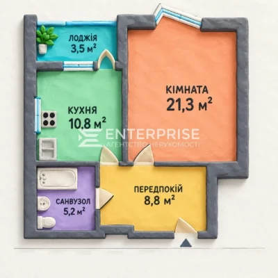 БЕЗ %! Продаж 1-к квартири, вул. Драгоманова, Позняки, генер