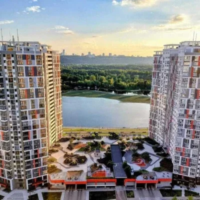 1к 54.4м ЖК Русанівська Гавань ТОП Видова на Дніпро, торг Бе