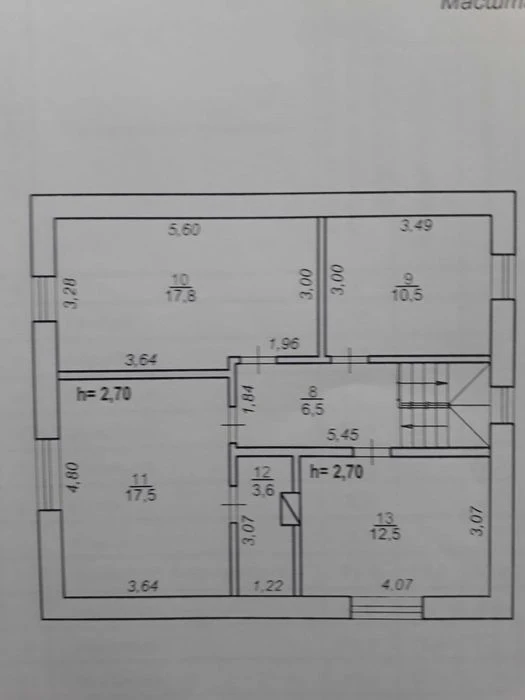 новый дом 140м2 в тихом месте начало Косовщины .центр 3км .о