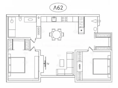 Продаж 3к квартири 81м2 (Інвертор) в ЖК Новопечерські Липки