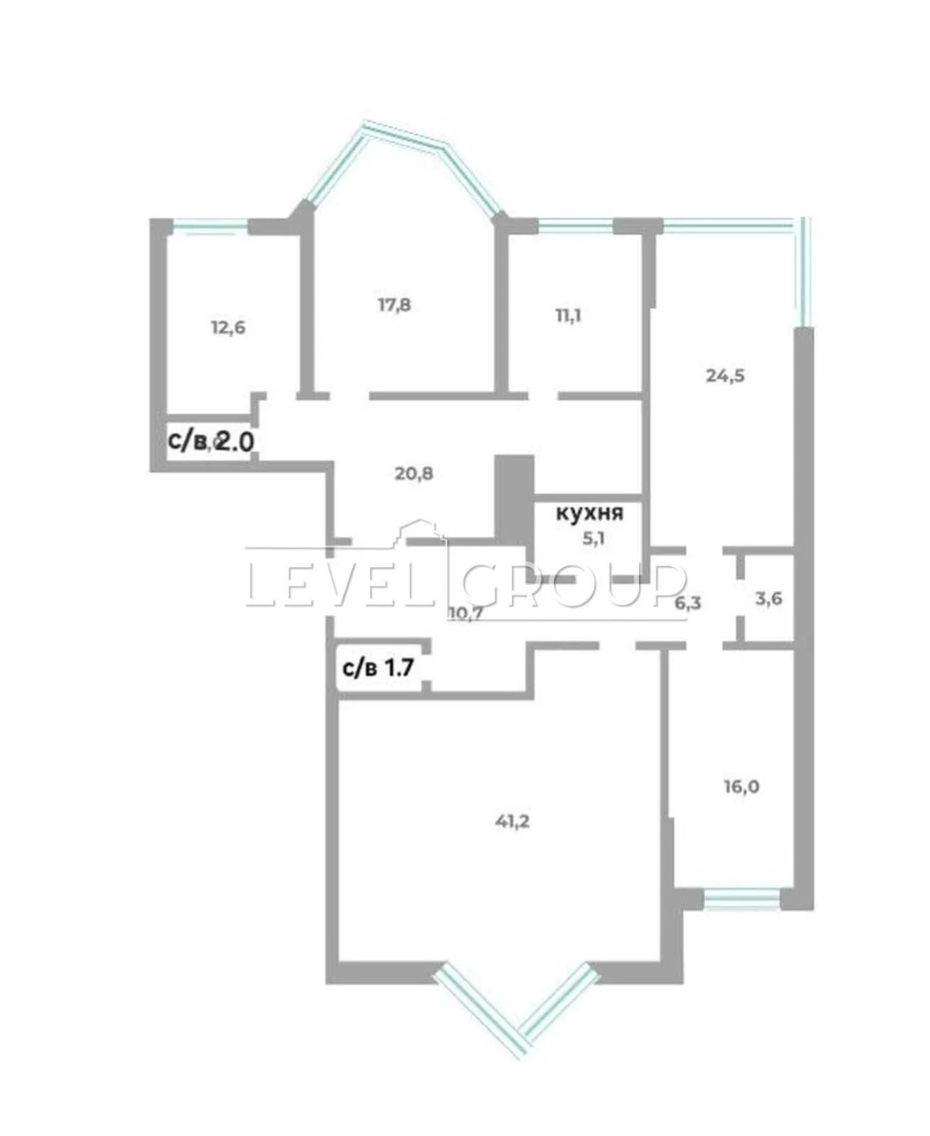 Продаж квартири 173.4м. кв. вул. Сім'ї Прахових 27, поруч з