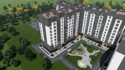 Продається 2 кім. по вул. Чорновола. Розт. 18 міс. П/в 30%