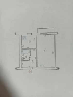 Продаж 1 кімнатної квартири