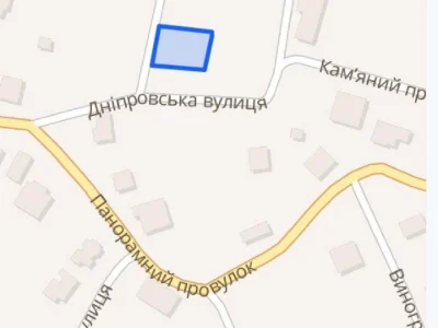 Ділянка. Ужгород, Виноградна вул.