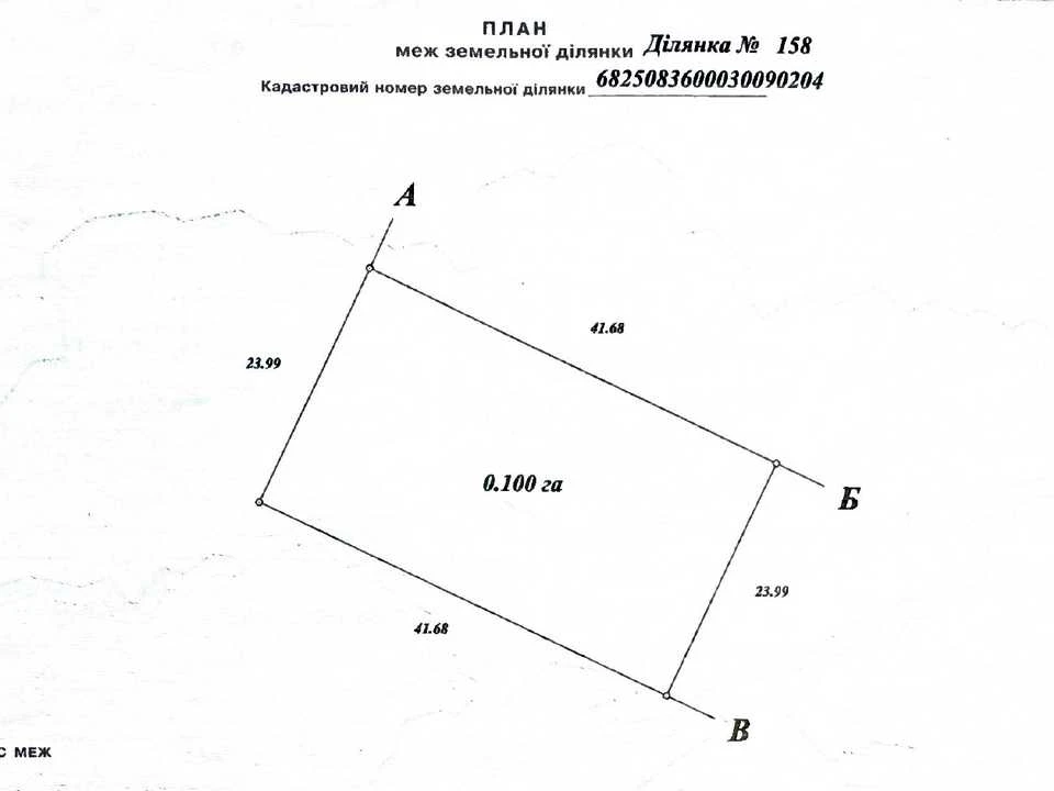 Ділянка. Хмельницький