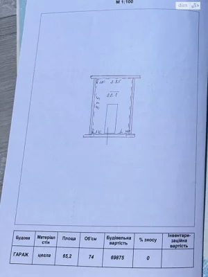 Продаж Місце в гаражному кооперативі Виставка